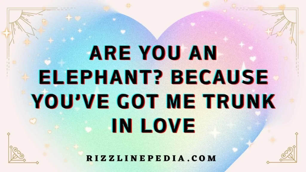 Elephant Rizz Lines