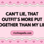 Fashion Rizz Lines