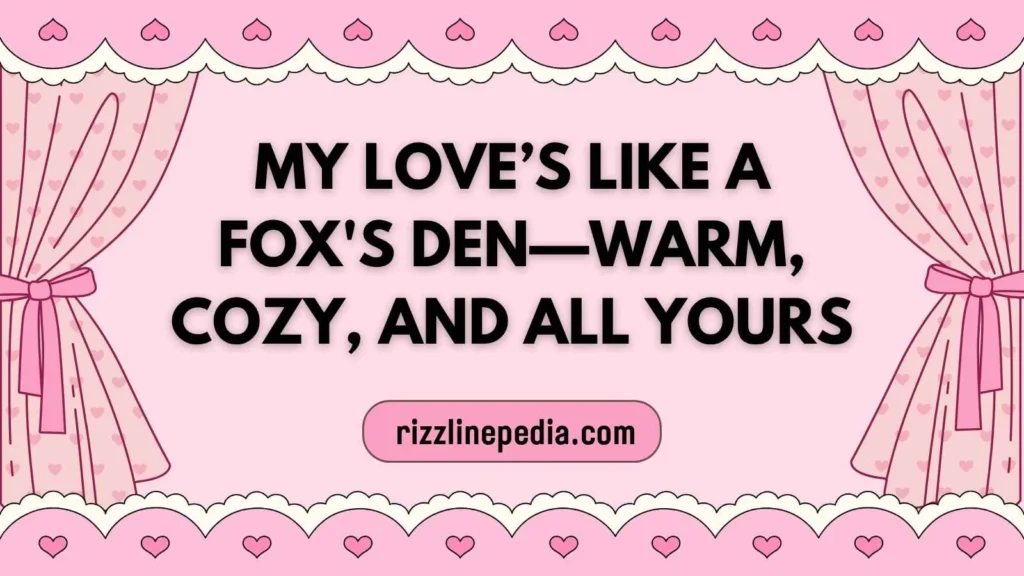 Flirty Fox Rizz Lines