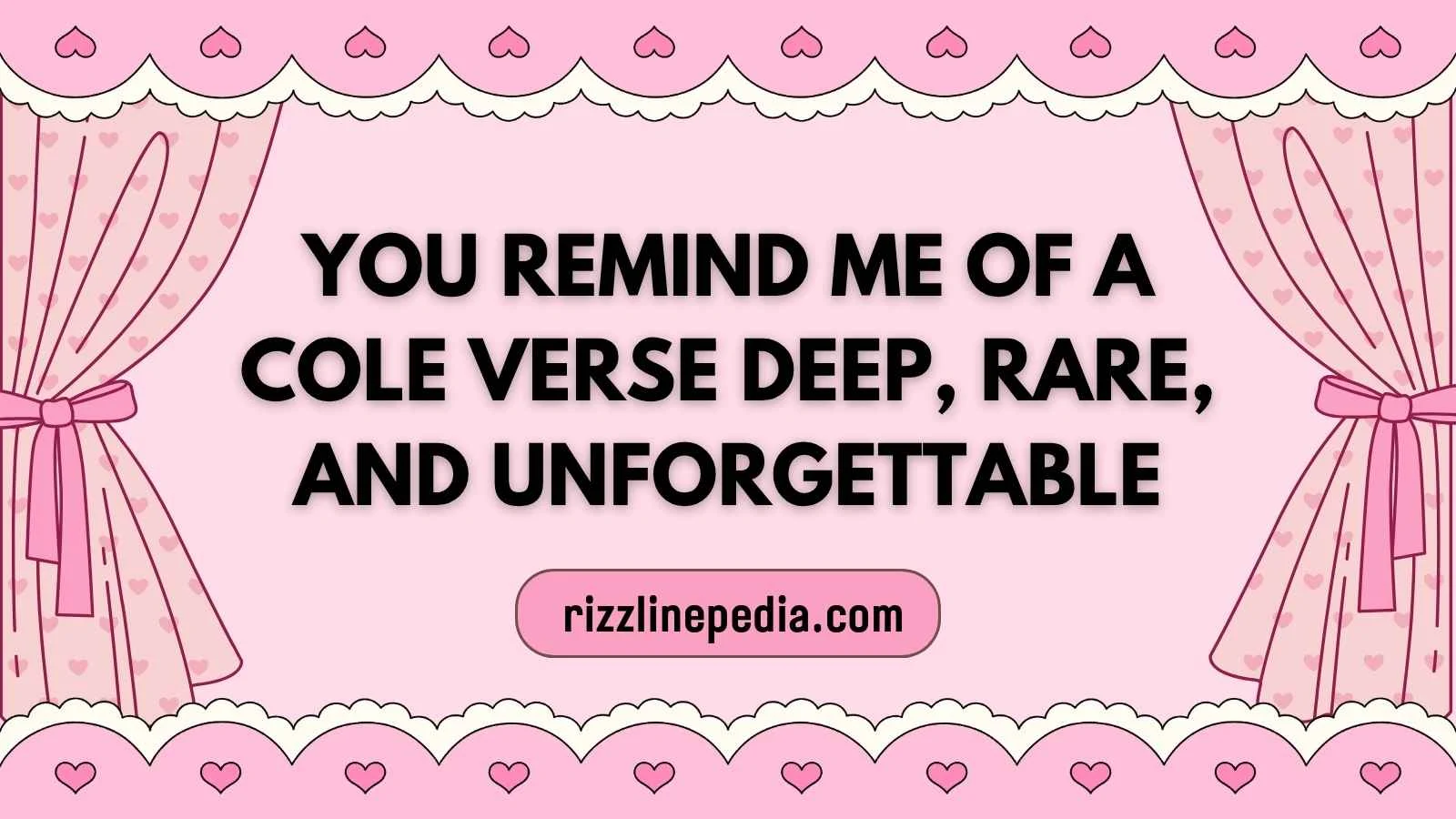 J. Cole Rizz Lines