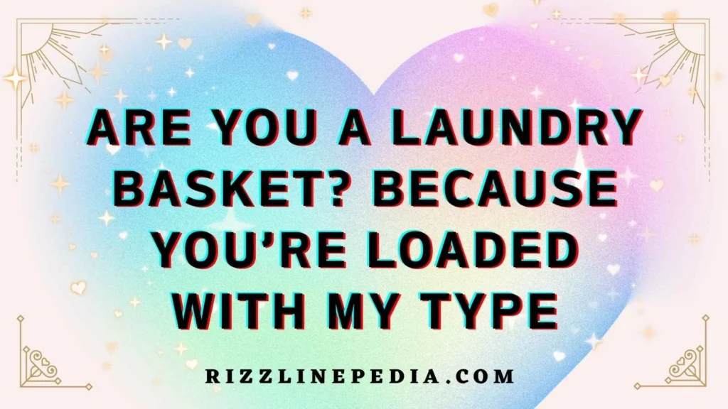 Laundry Rizz Lines