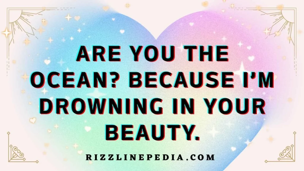 Ocean Themed Flirt Lines