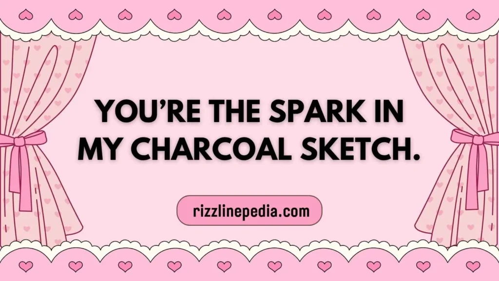 Romantic Art Rizz Lines