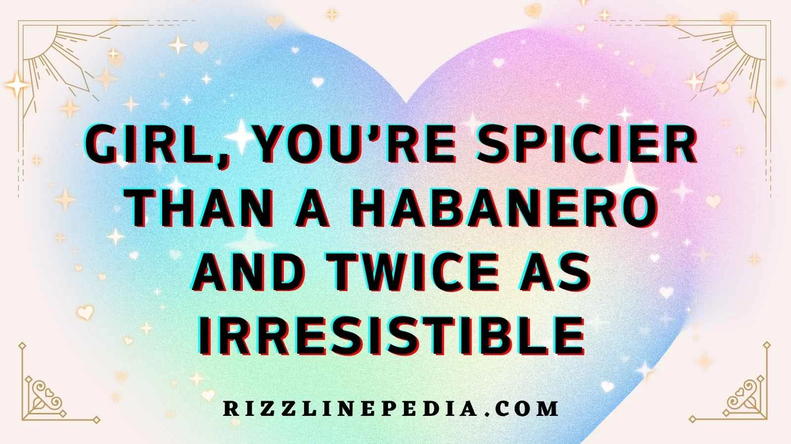 Spicy Food Rizz Lines