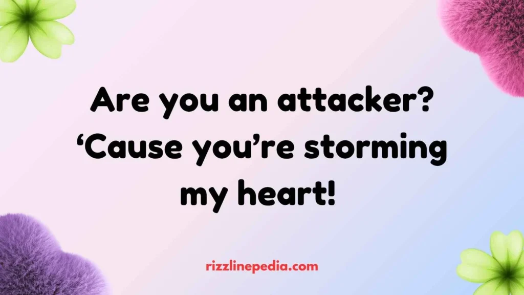 Attack Rizz Lines