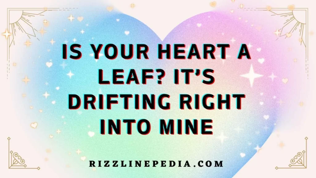 Autumn Themed Flirt Lines