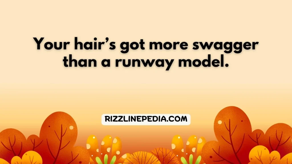 Bold Curly Hair Rizz Lines
