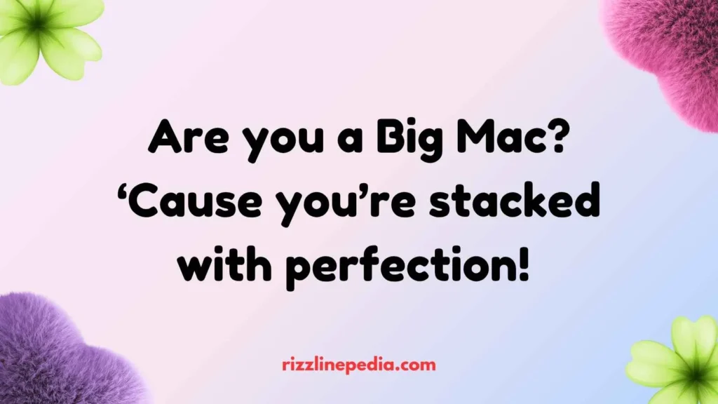 Burger Rizz Lines