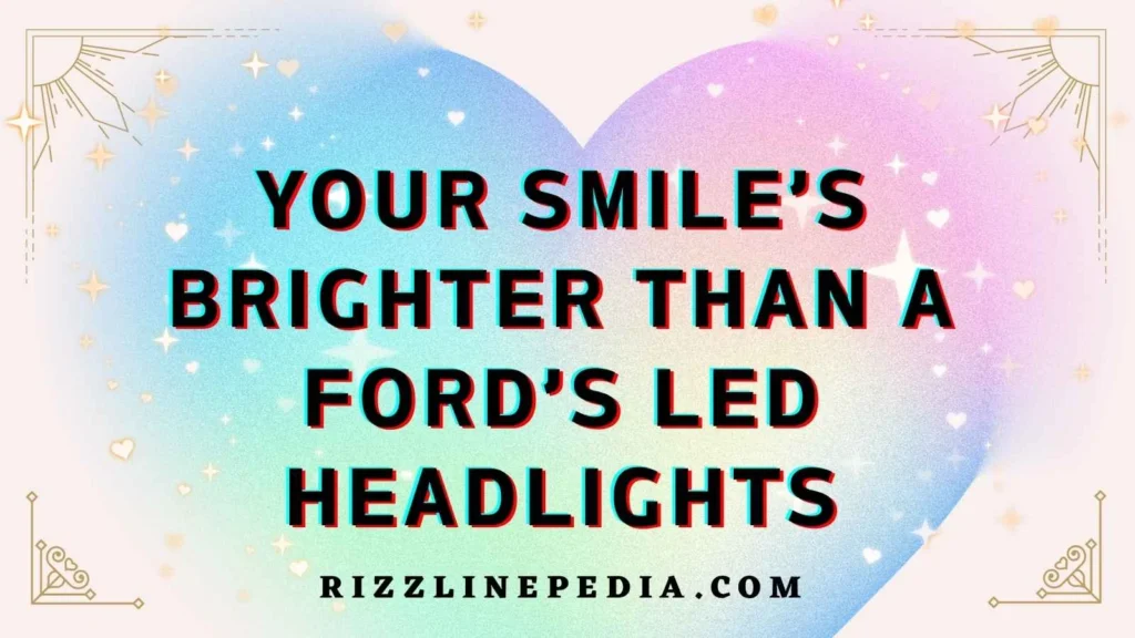 Car Themed Flirt Lines