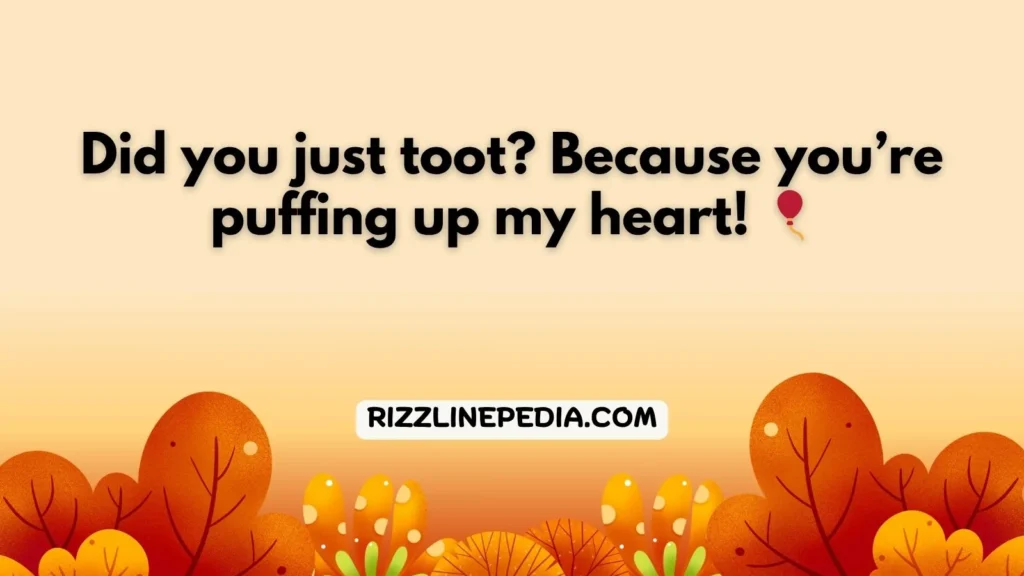 Cheesy Fart Rizz Lines