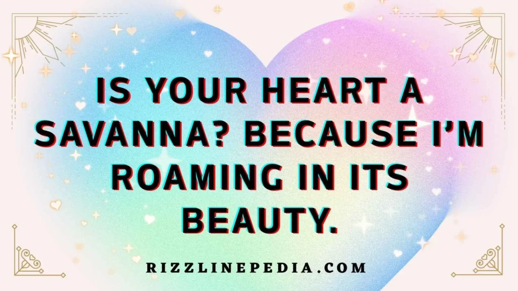 Cute Africa Rizz Lines for Her