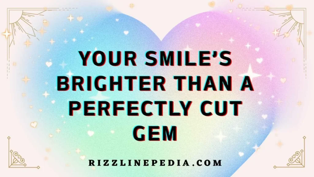 Cute Diamond Rizz Lines