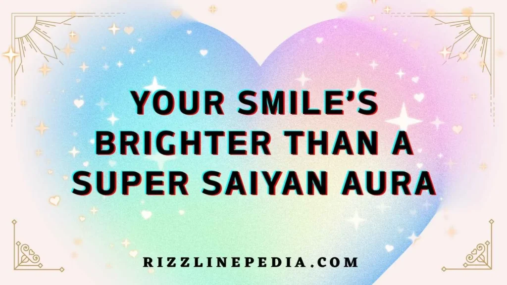 Cute Dragon Ball Z Rizz Lines