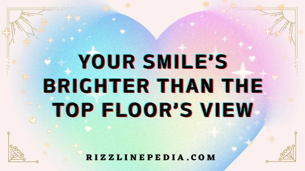 Cute Elevator Rizz Lines