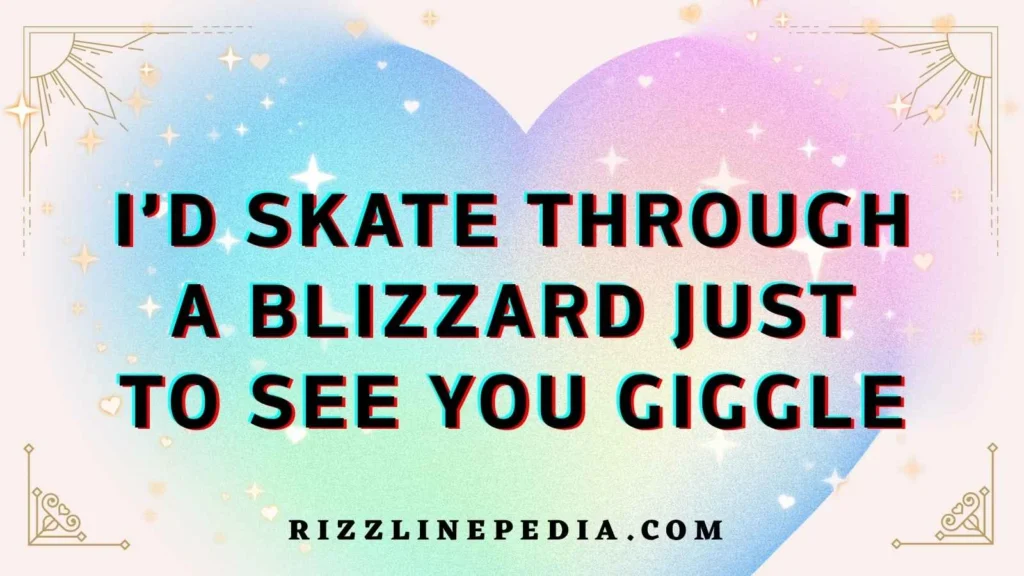 Cute Ice Skating Rizz Lines