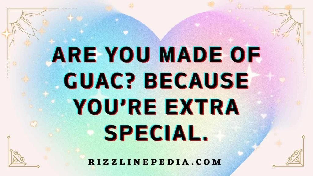 Flirty Burrito Rizz Lines