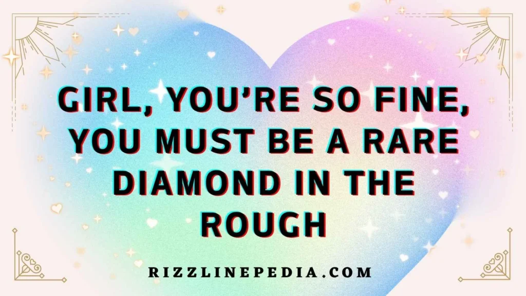 Flirty Diamond Rizz Lines