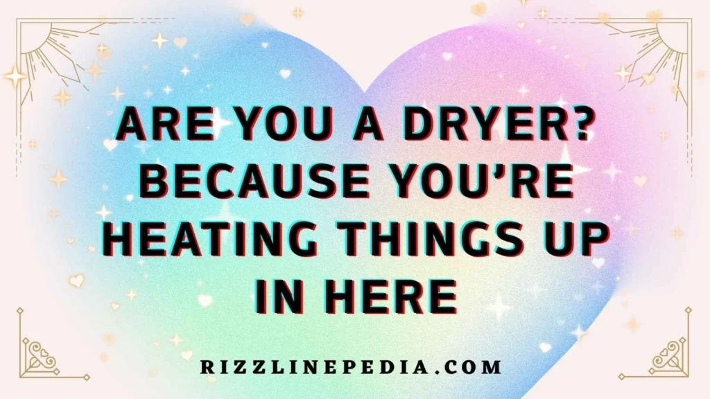Flirty Laundry Rizz Lines