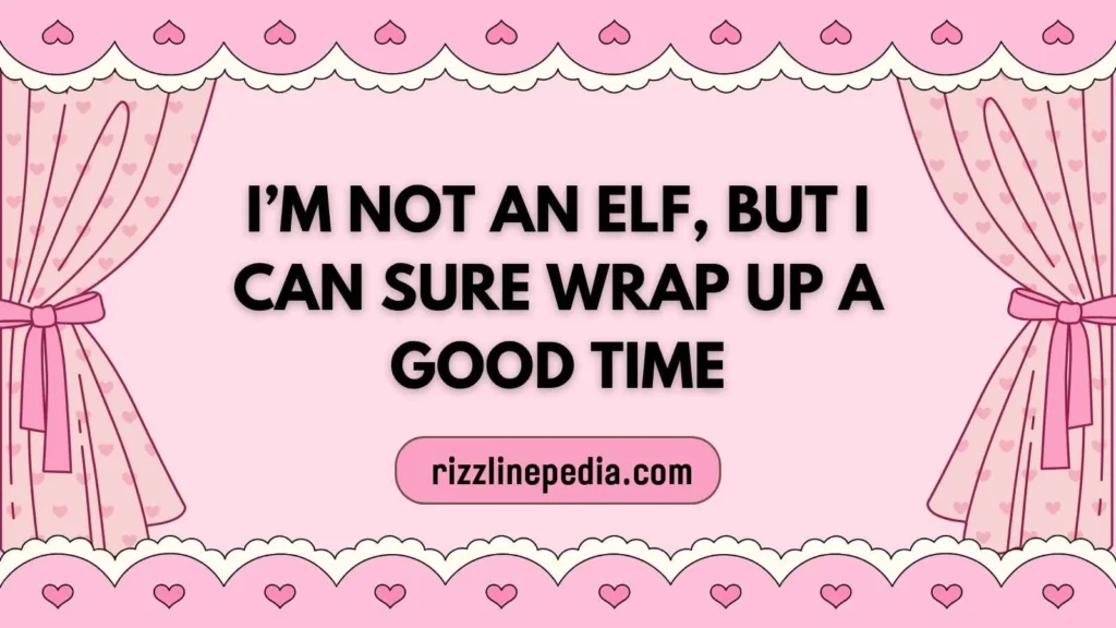Funny Elf Rizz Lines