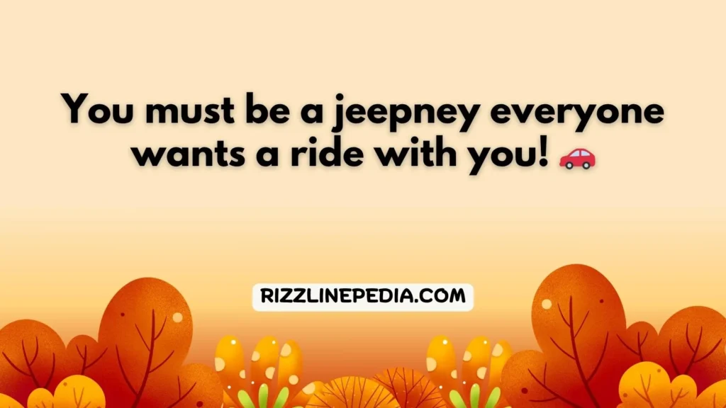Funny Filipino Rizz Lines