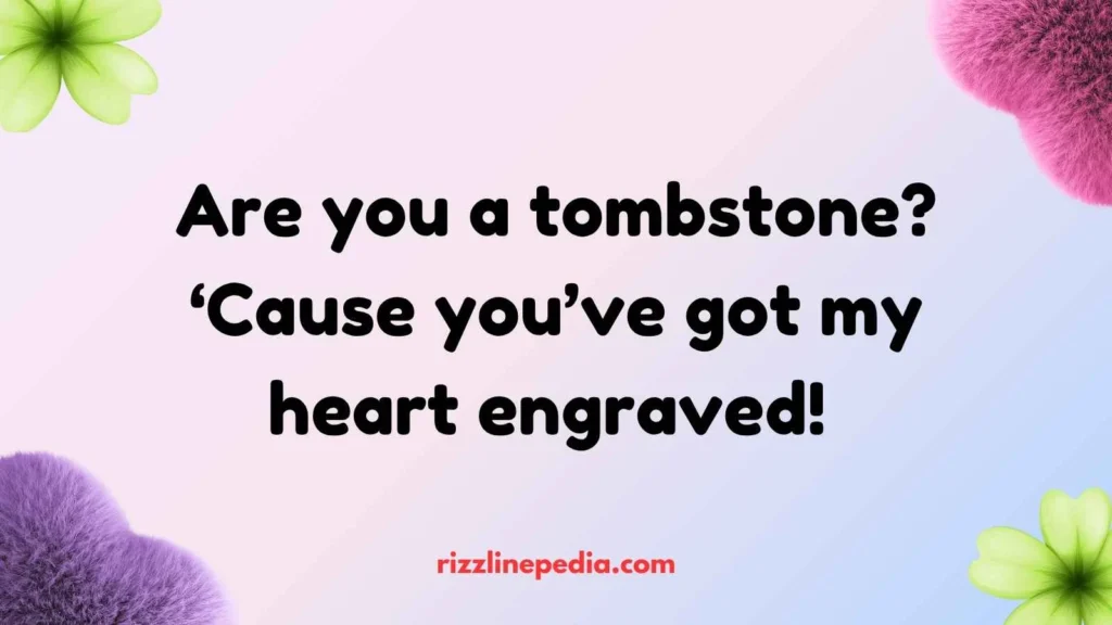 Graveyard Romance Rizz Lines