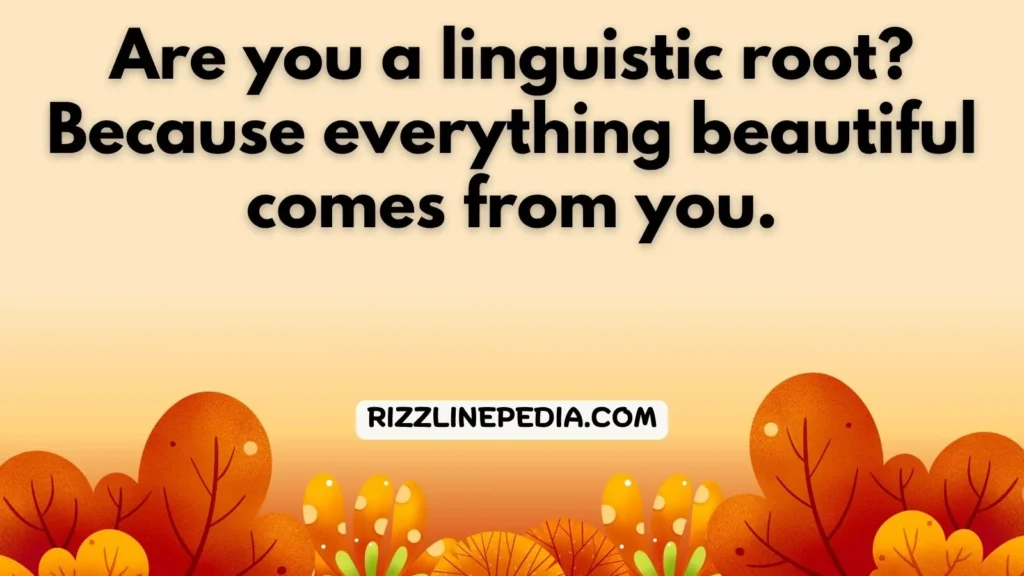 Language Lover Rizz Lines
