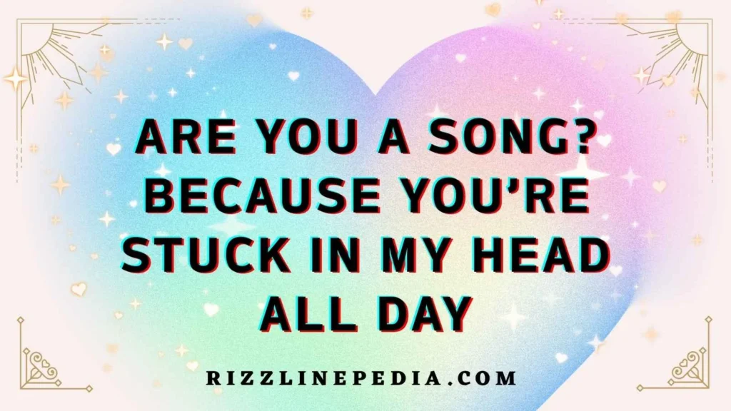 Music Themed Flirt Lines