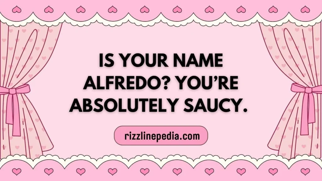 Pasta Rizz Lines