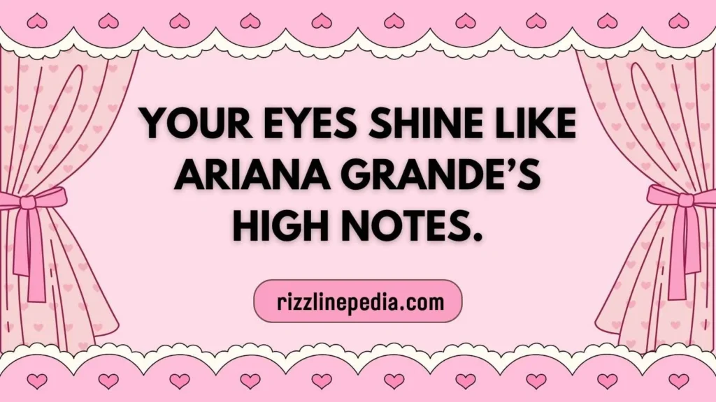 Pop Music Rizz Lines