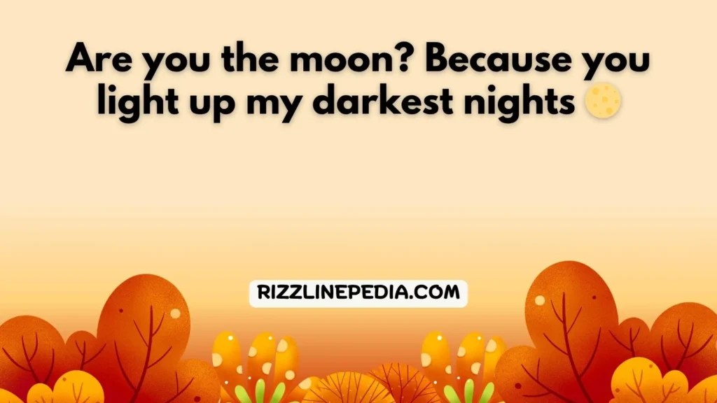 Romantic Moonlit Rizz Lines