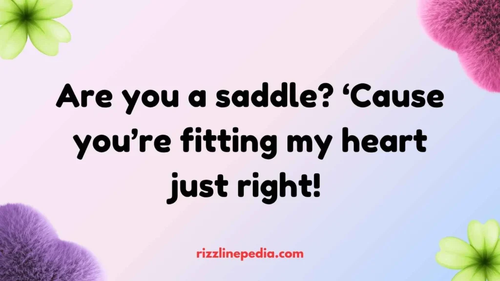 Saddle Rizz Lines