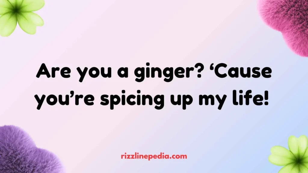 Spicy Ginger Rizz Lines