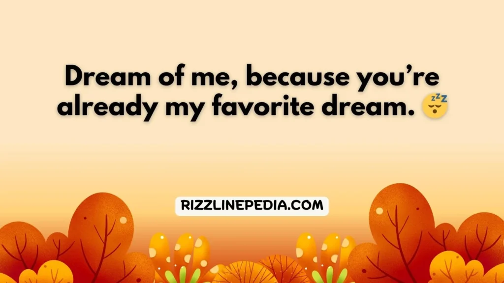 Sweet and Romantic Goodnight Rizz Lines