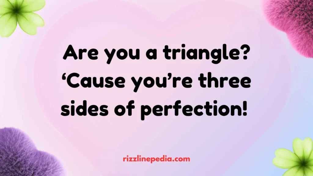 Triangle Rizz Lines