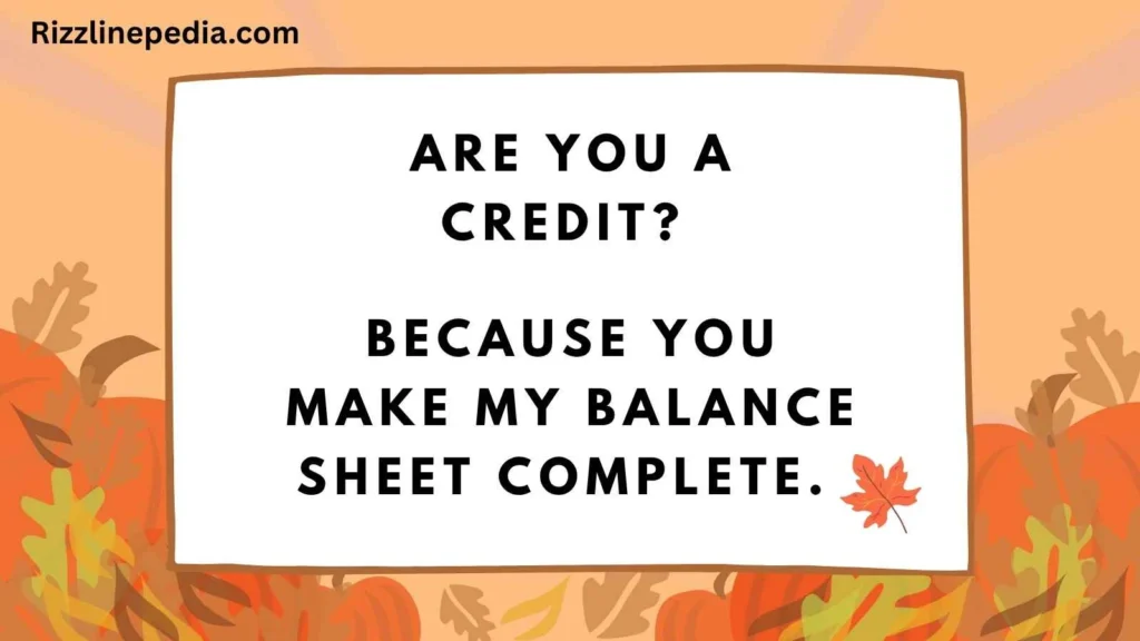 Accounting Rizz Lines
