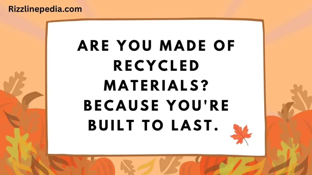 Zero Waste Rizz Lines